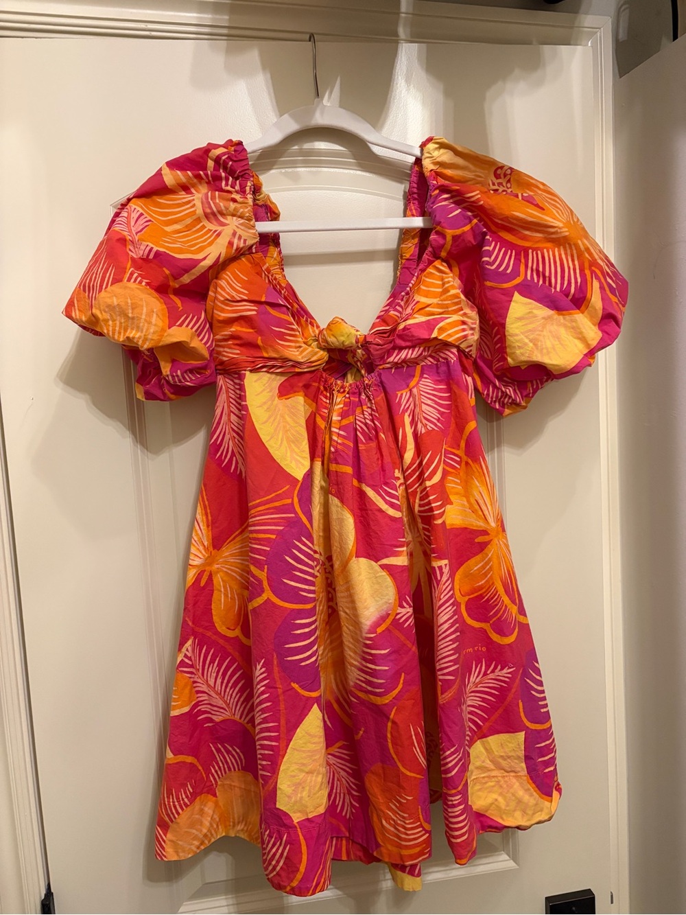 Farm Rio Summer Garden Mini Dress - Picture 4 of 5